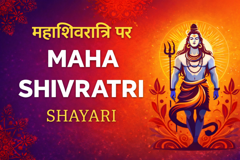 Mahashivratri Shayari 2026