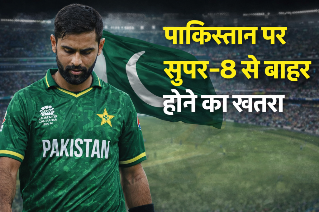 Pakistan in danger of being eliminated from the Super 8