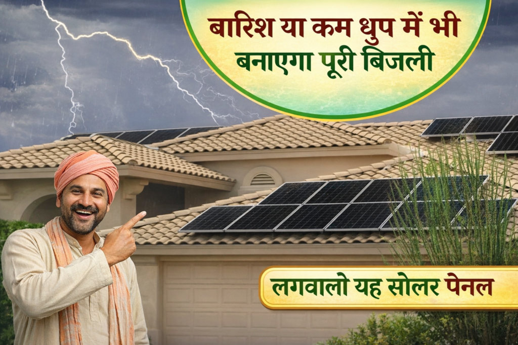 Best solar system for rainy and cloudy weather