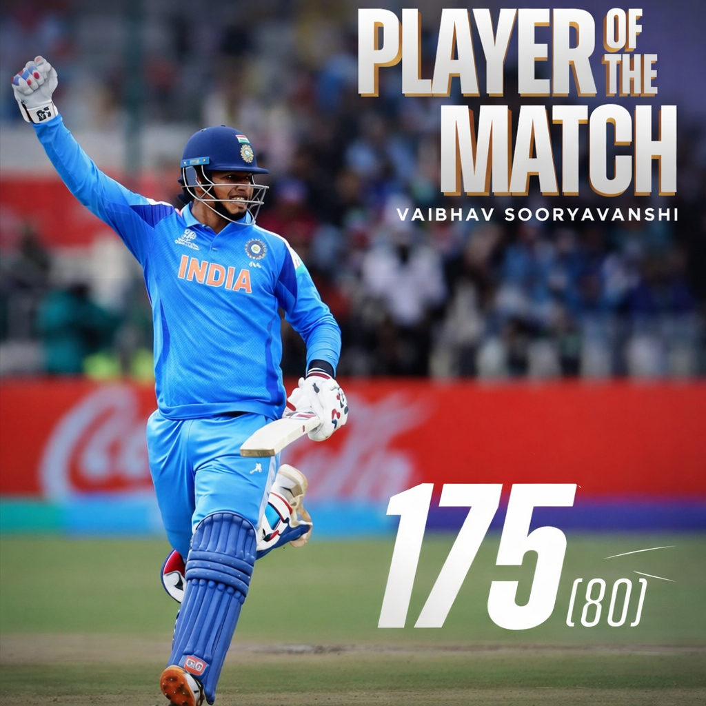 Suryavanshi Smashes Records in U-19 WC Final