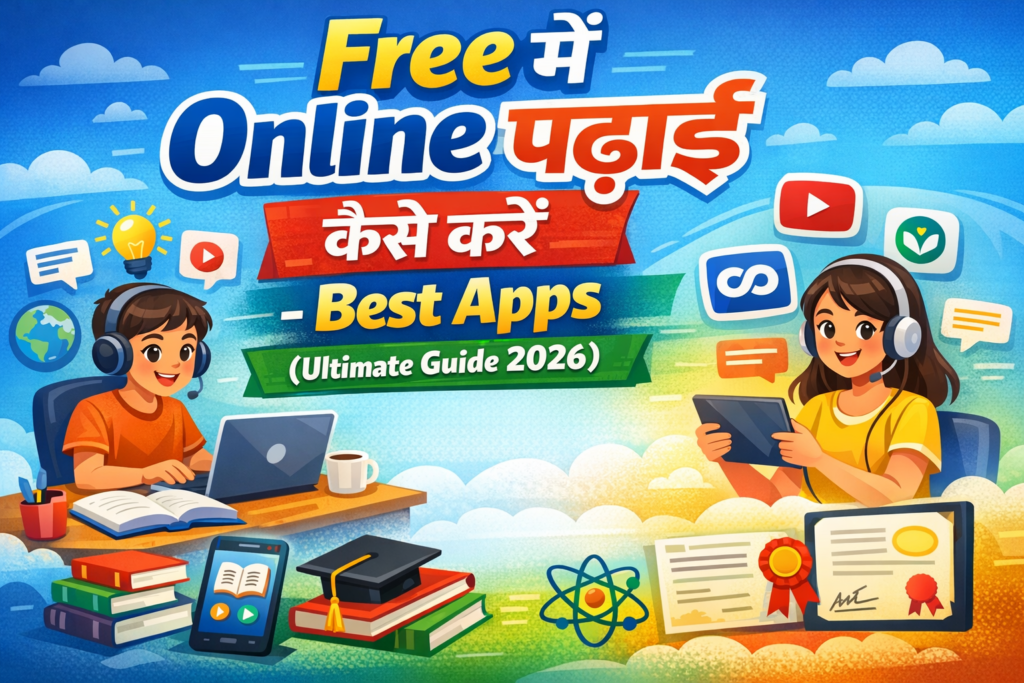 Free Me Online Padhai Kaise Kare 2026