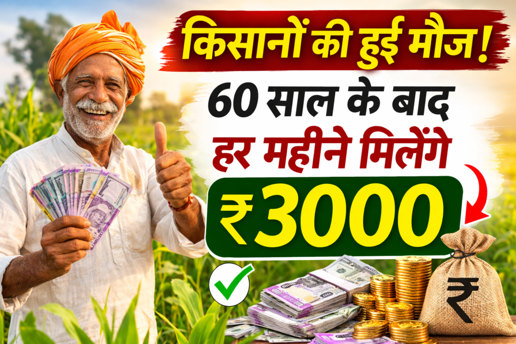 pm-kisan-pension-yojana-3000-per-month