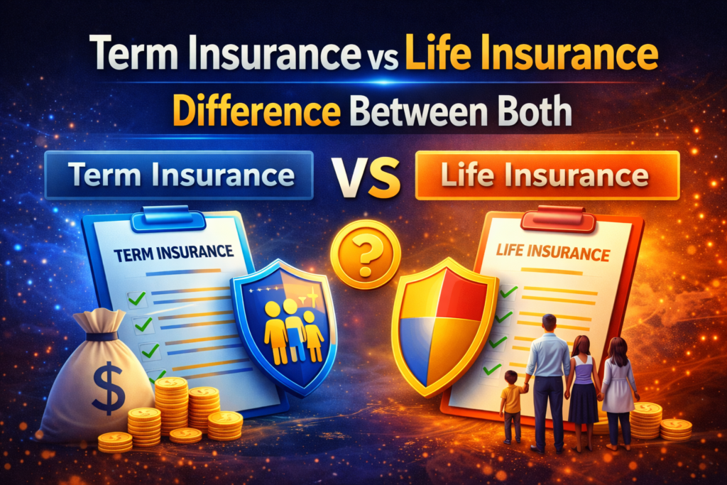 Term Insurance vs Life Insurance