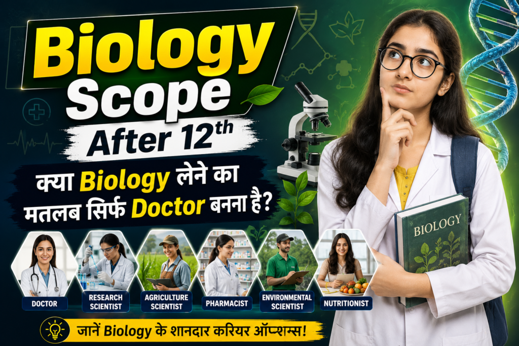 Biology Scope After 12th 2026